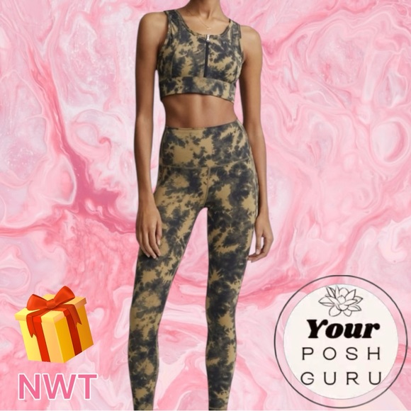 🎁NWT🎁FULL SET 👟 VARLEY FAY SPORTS BRA AND LEGGINGS ATHLEISURE MATCHING SET 💕 - Picture 1 of 6